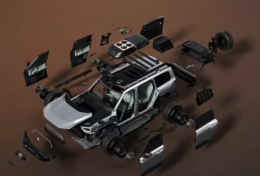 2025广州车展：猛士M817 Hero版上市 30.19万标配三把锁瞄准越野改装市场